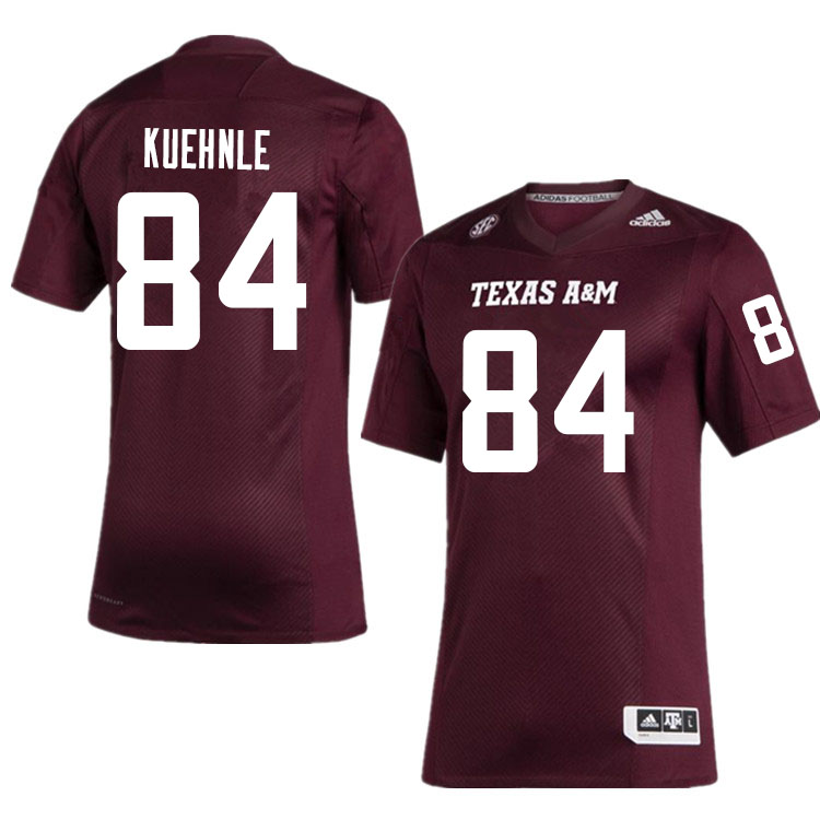 Men #84 William Kuehnle Texas A&M Aggies College Football Jerseys Sale-Maroon